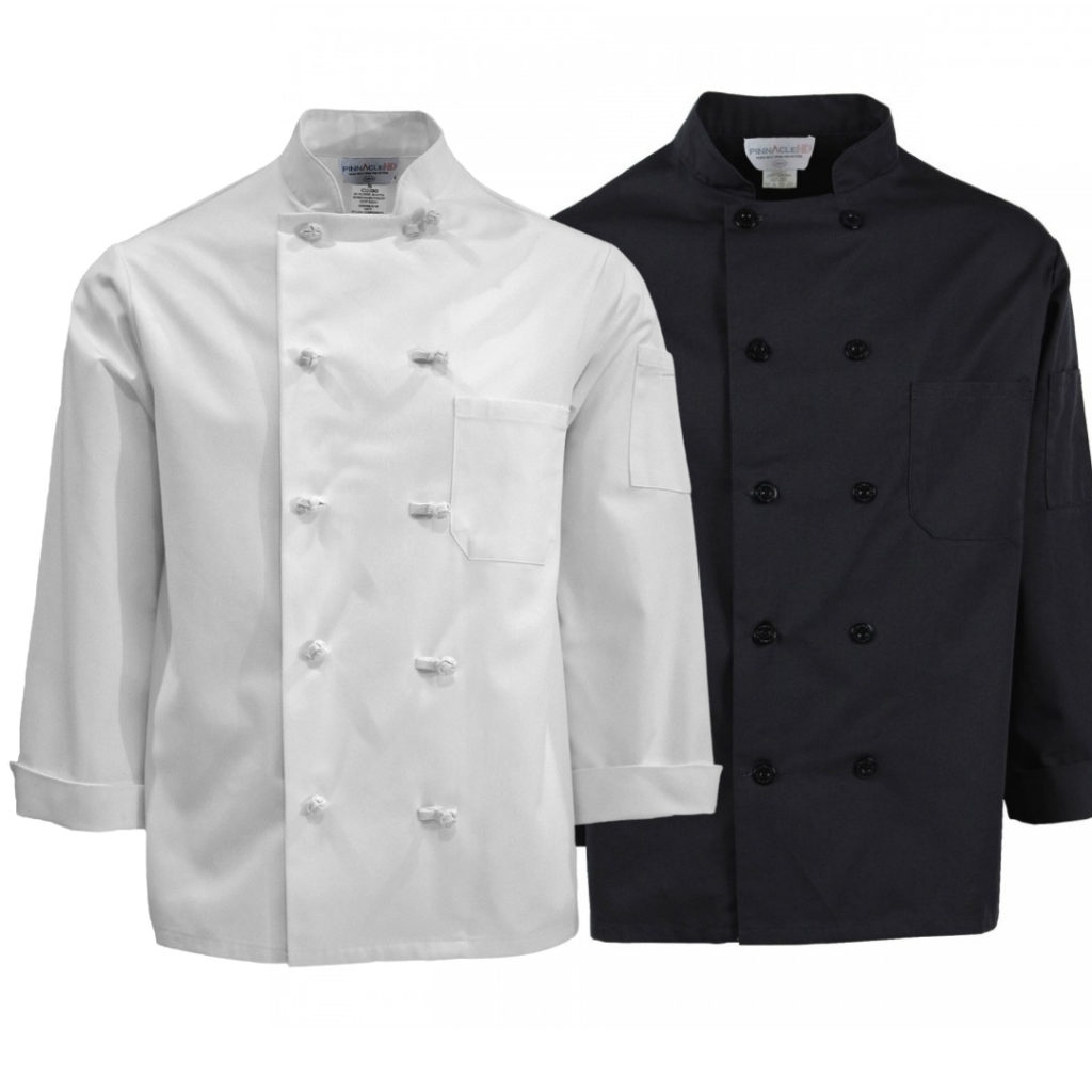 Chef Coats Black or White