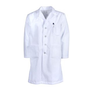 L21M-MEN'S LAB COAT, KNIT CUFFS, GRIPPER SNAPS Pinnacle